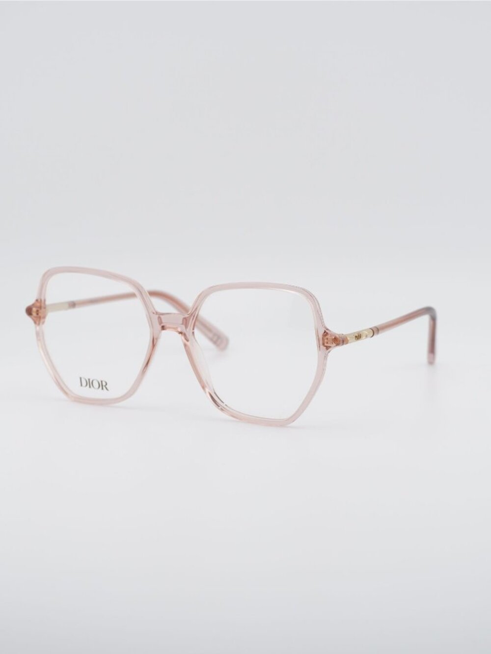 Dior MINI CD O S8I 4300 Eyeglasses Pink 55mm Square Frame